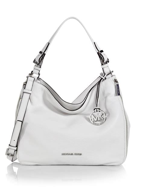 white michael kors purse